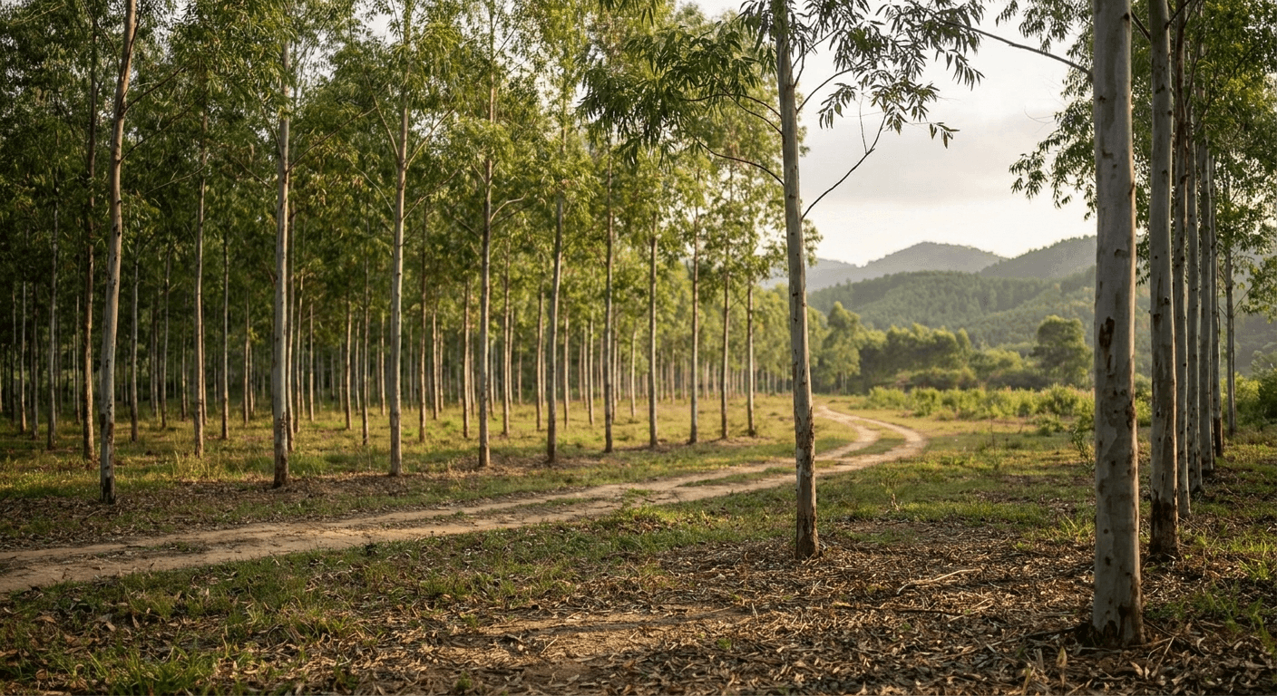 Plantation Forestry Behind Vietnam's Plywood