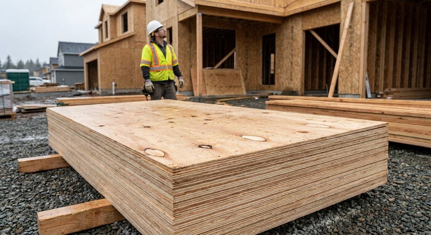 CDX Plywood Explained: What C-D-X Means and Why It Is Not a Form Panel