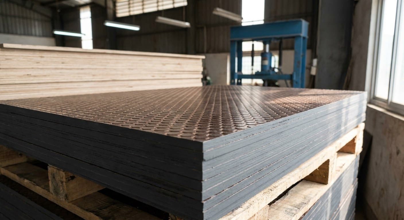 Hexa Plywood Explained: Anti-Slip Film Faces and Where They Belong