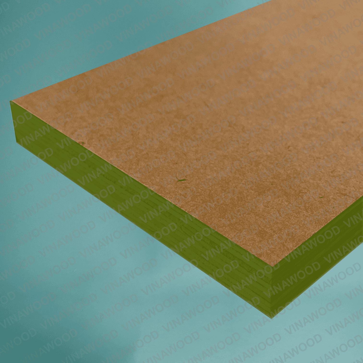 MatteFace Vietnam plywood specimen — Kraft / matte overlay